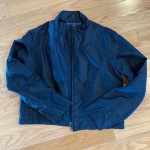 Black Ralph Lauren rain jacket